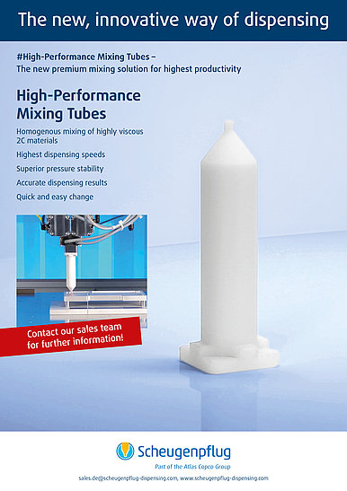 Flyer "High-Performance Mixing Tubes"